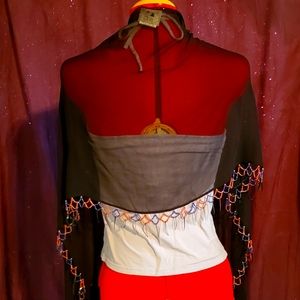 Black Sheer Swim Cover-up